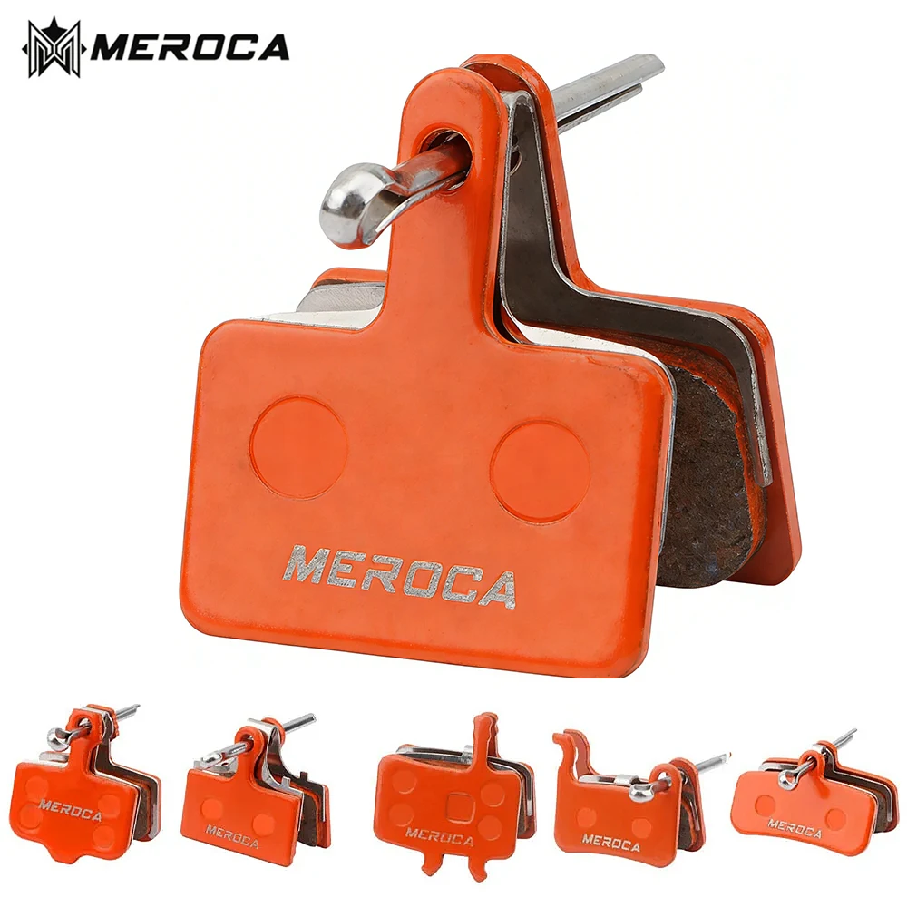 MEROCA Resin Bicycle Brake Pads for Shimano MT200 M375 M445 BB5 HB100 Mountain Bike Hydraulic Disc Brake Pads