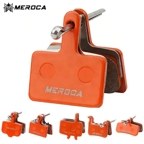 MEROCA Resin Bicycle Brake Pads for Shimano MT200 M375 M445 BB5 HB100 Mountain Bike Hydraulic Disc Brake Pads