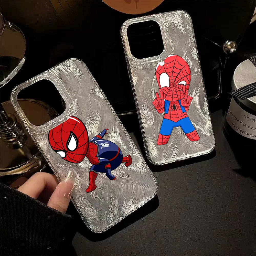 Leuke Spider-Man Marvel Telefoon Case VOOR OPPO RENO 6 6Z 5 5F 5K F25 F23 F21 F19 F17 F11 F9 F7 K10 FINDX3 LITE S PRO 5G