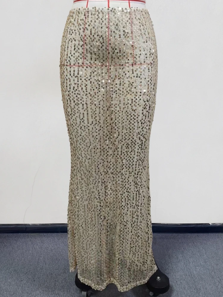 

Women Long Sarongs Swimsuit Sequin Skirt Cover Ups Beach Bikini Wrap Sheer Maxi Skirt 2026 Summer Scarf Cover Ups For Swimwear