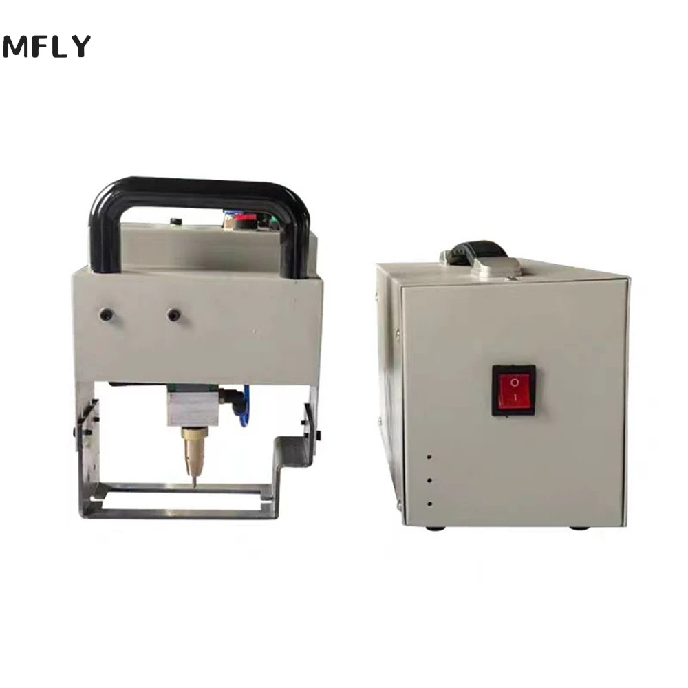 

Portable Metal Pneumatic Dot Peen Marking Machine For VIN Code(80*30mm) Frame Marking Machine Chassis Number 220V/110V