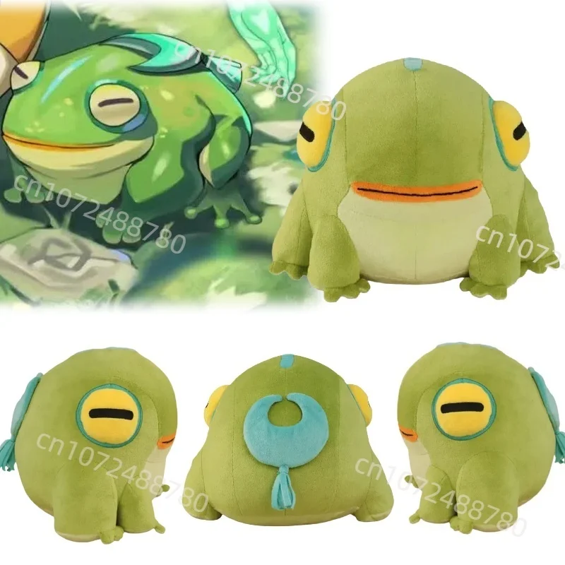 

Новая плюшевая игрушка-лягушка Hades II, милые волшебные домашние животные, лягушка-амфибия с глазами, закрытая мягкая игрушка-кукла для детей, подарки на день рождения