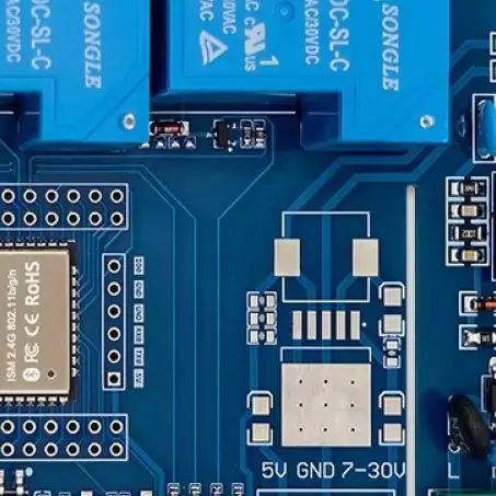 ESP32 Dual-channel 30A Relay Module Bluetooth WiFi Remote Control Development Board AC220V Powered with UART Pin Reservation