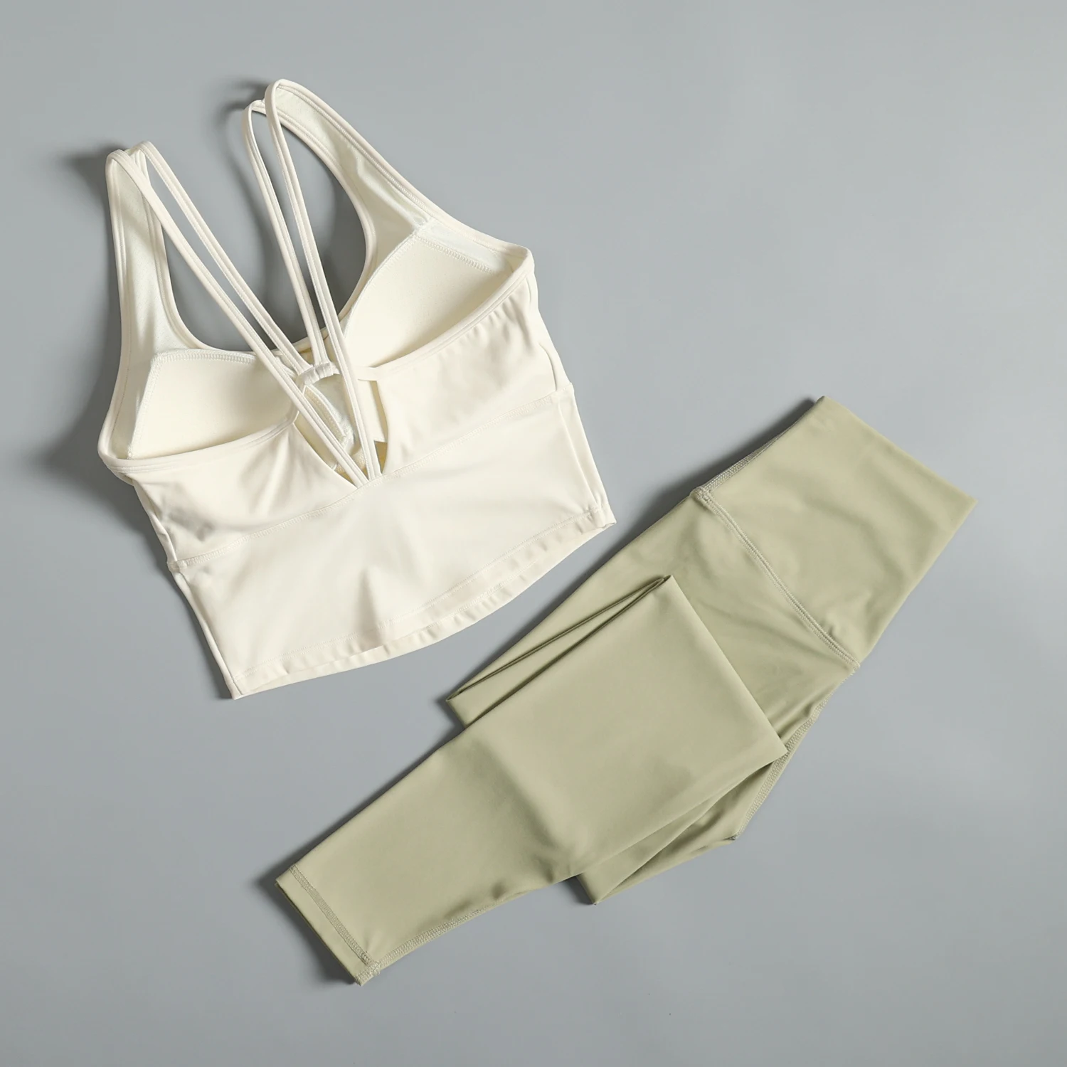 Sports suit for women fashionable gym training quick-drying morning running suit high-waisted butt-lifting Pilates yoga