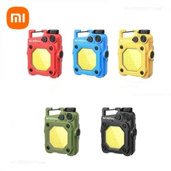 Xiaomi SMILING SHARK Flashlight Magnetic Clothe Clip Running Lights Outdoor Strong Light Camping Lantern with Power Indicator