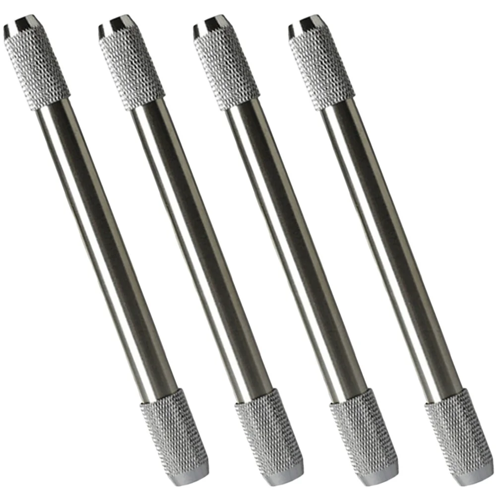 

4pcs Pencil Metal Holder Lengthen Tool for Short Pencils Artists Sketching Sketch Extender Drawing Aid Art Supplies