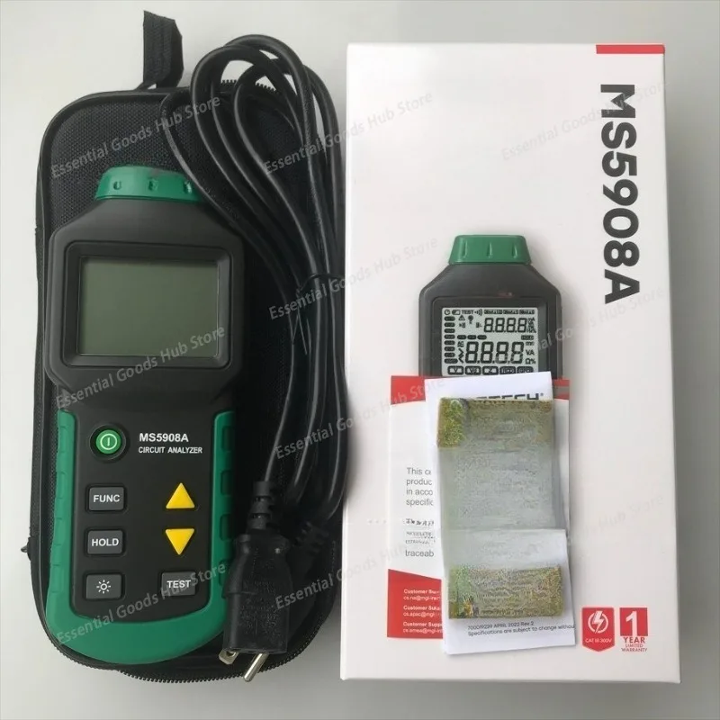 

For MASTECH MS5908A 110V Circuit Analyzer Detector for American Standard