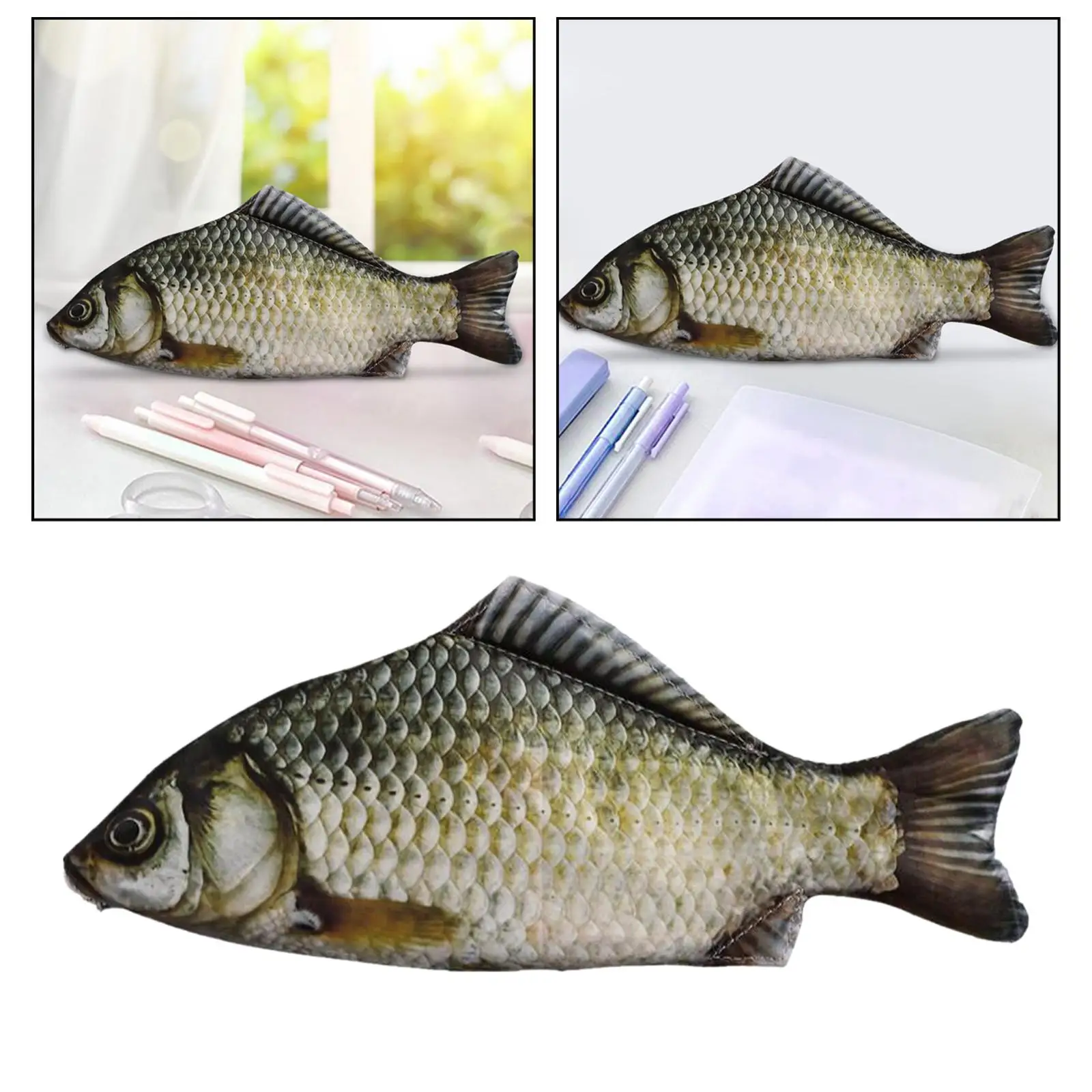 Crucian ปลาคาร์พดินสอปากกาเครื่องเขียนสําหรับชายเด็กผู้หญิงผู้ชาย