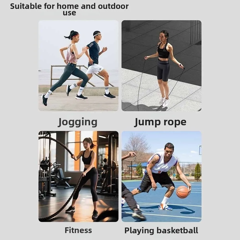 

1Pair Highly Elastic Patella Tendon Knee Straps Fixed Protection Flexible Knee Support Silicone Support Band Sports Support Band