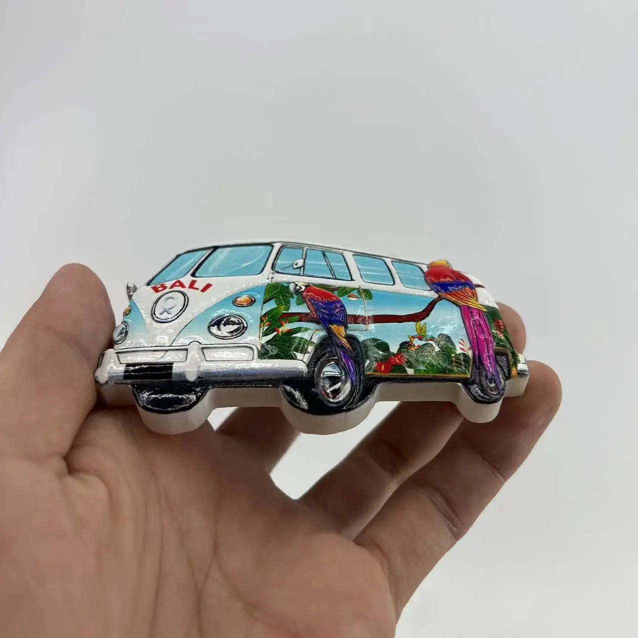 Indonesia Bali Fridge Magnets Travel Souvenirs Three-dimensional Decorative Crafts Resin Hand-painted Magnet Birthday Gift