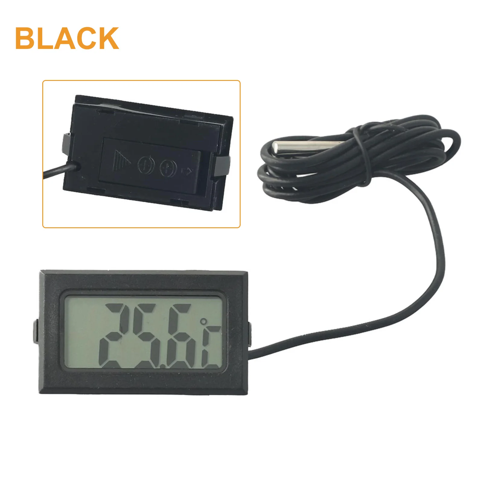 LCD Digital Thermometer Temperature Meter Tester Gauge with Long Water proof Probe Suitable for Various Applications