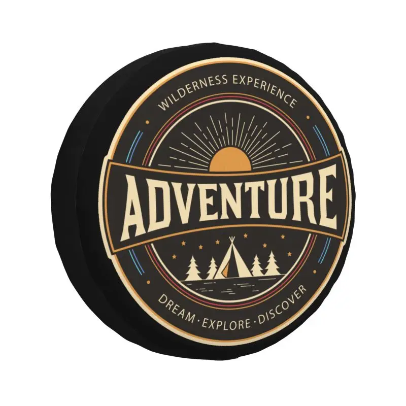 

Чехол на запасное колесо для приключений на открытом воздухе, Wilderness Explorer, кемпинга, защита для шин прицепа Suzuki Mitsubish 4WD