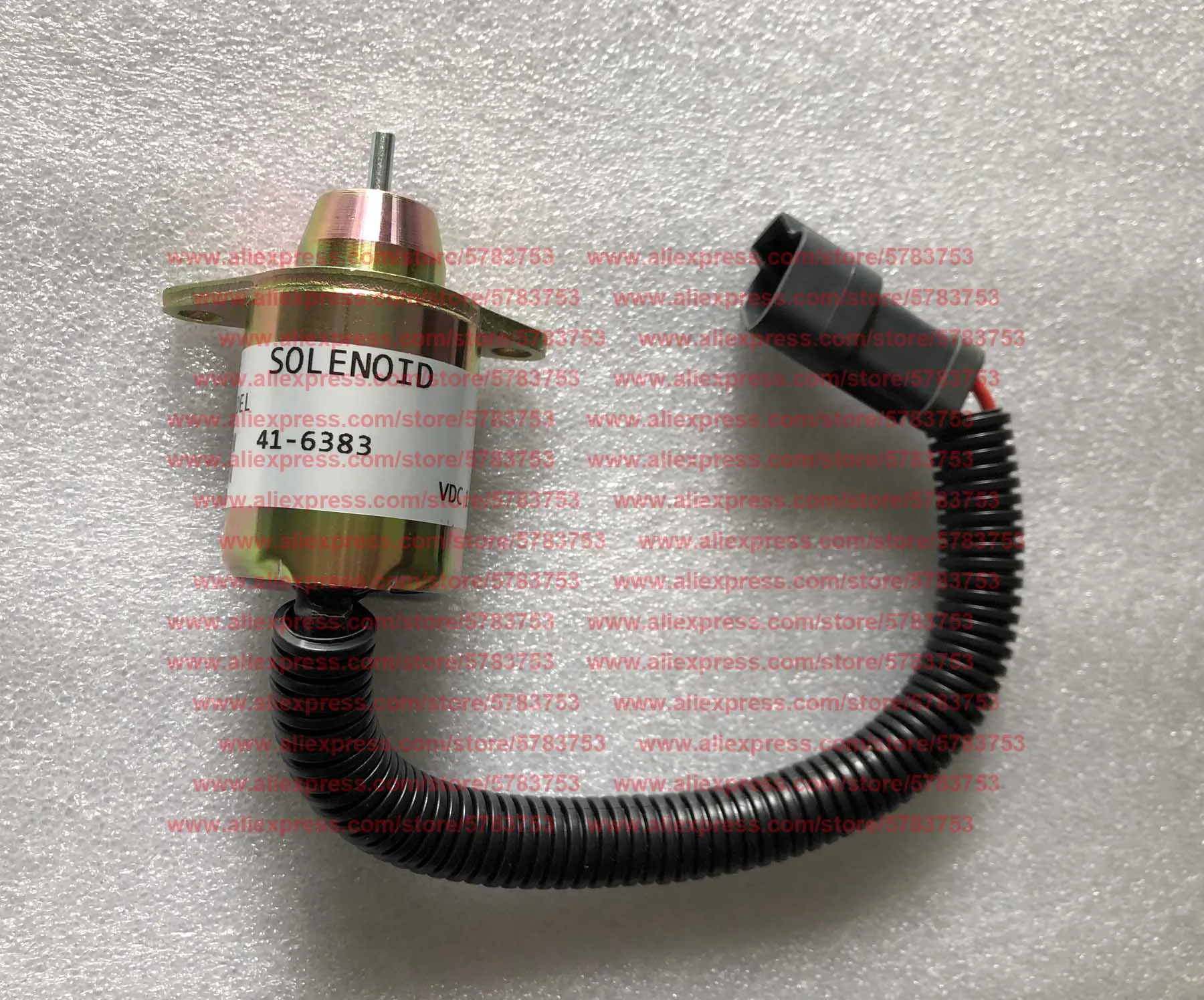 TK 41-6383 Fuel Shut Off Soleniod, 12V, Thermo King, Yanmar, SA-4920, SA-4564, SA-4817, 1503ES-12S5SUC11S, 41-4306