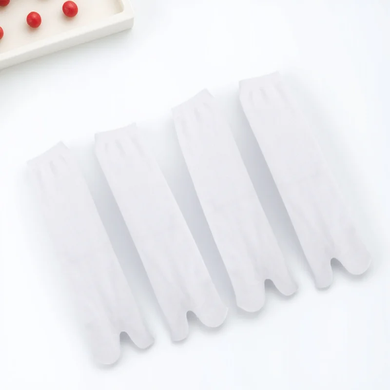 

2Pairs Japanese Style Toe-Splitting Socks Comfortable Cotton Breathable for Clogs and Sneakers Free Size Japanese Style Socks