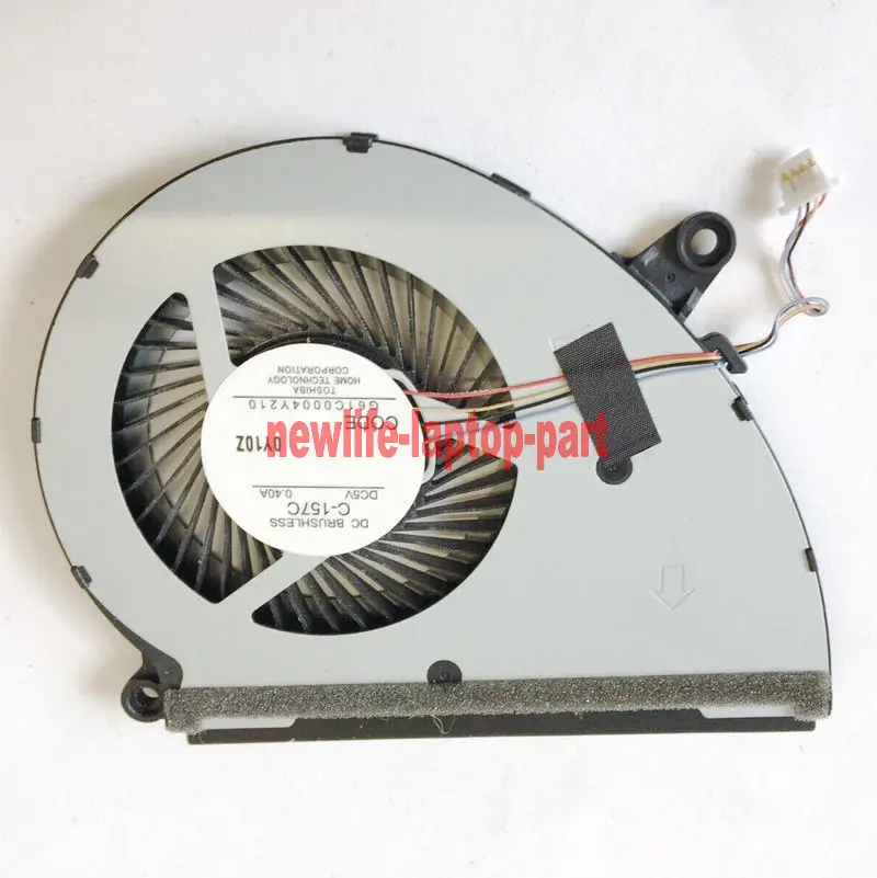 

Original For TOSHIBA PORTEGE X40 X40-J X40-J-11C Laptop CPU Cooling Cooler Fan C-157C G61C0004Y210 FREE SHIPPING