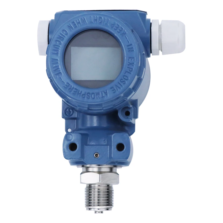 GPD500 4-20mA RS485 HART 0-10V I2C جهاز إرسال الضغط المقاوم للانفجار مع صندوق وصلات وعرض #1