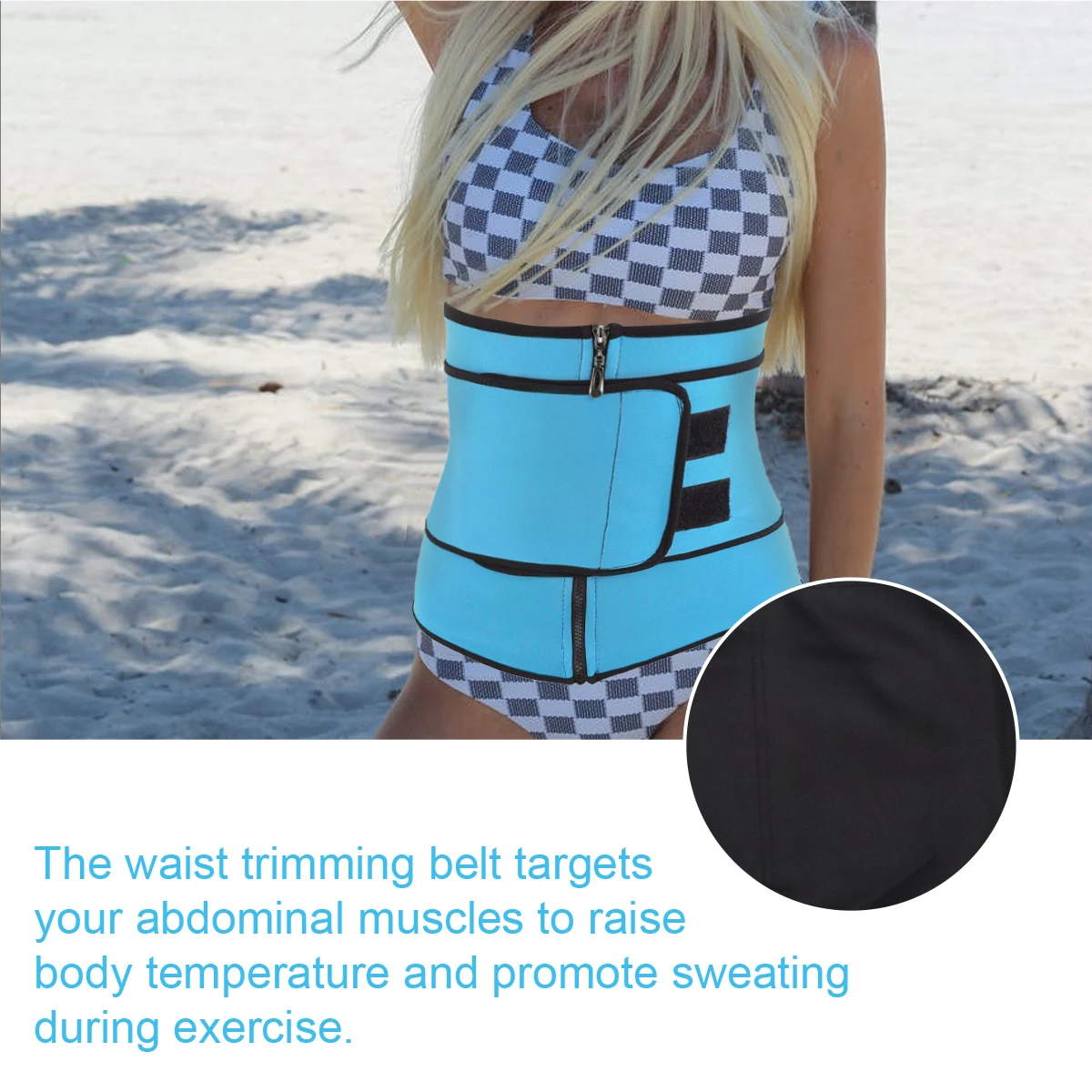 

Belt Waist Corset Fitness Waistband Trimmer Tummy Body Sculpting Ladies