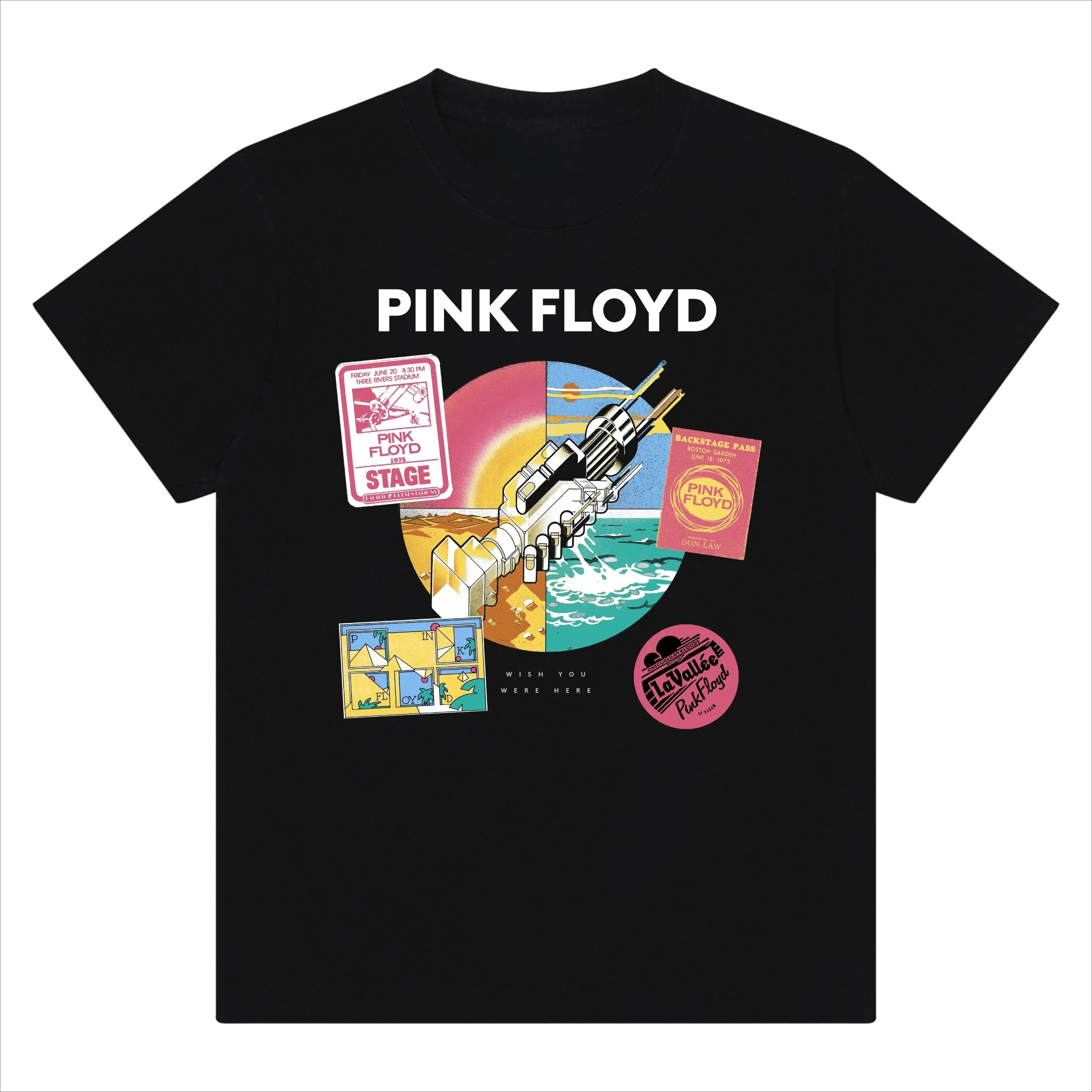 

Pink Floyd WYWH 50 Stage Pass T-Shirt Men's and Women's Short Sleeve Trend Brand T-shirt Summer Tops Streetwear Men Clothing