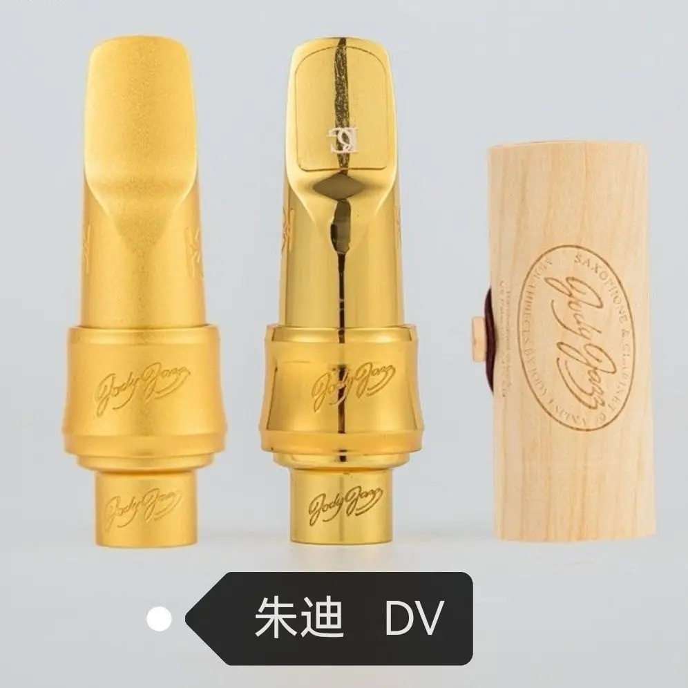 

NEW Professional Tenor Soprano Alto Saxophone Metal Mouthpiece Gold Plating Sax Mouth Pieces Accessories Size 5 6 7 8