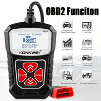 2024 KONNWEI KW310 OBD2 Scanner Auto Diagnostic Tools OBDII EOBD Code Reader For 12V Car DiagnosIs PK CR3001 CR3008 ELM 327