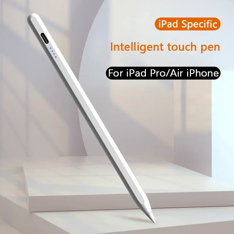 For iPad Stylus Pencil 2024 iPad Air 11 Air 13 M4 Pro 13 11 M2 10/9th Gen Air 3/4/5 Mini 7 6 5 A17 Pro with Palm Rejection