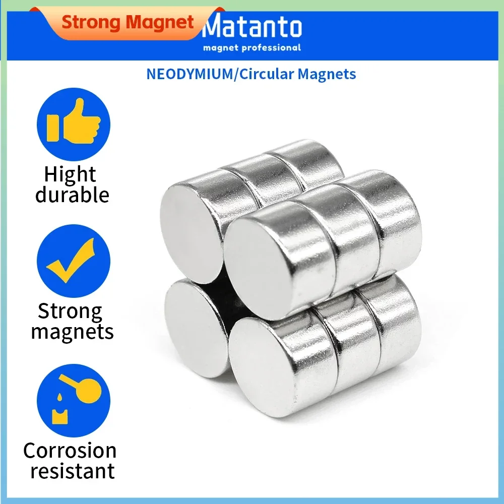 

10~200PCS 9*5 mm Round powerful magnets Disc N35 9x5 mm neodymium magnet 9mm x 5mm Permanent NdFeB magnet strong 9x5mm