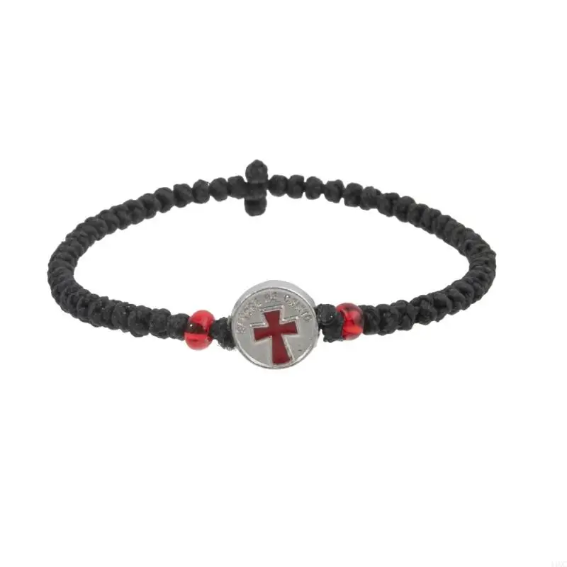 Stylish Construction Crucifix Bracelet Chain Bangle For Daily Special Occasions 