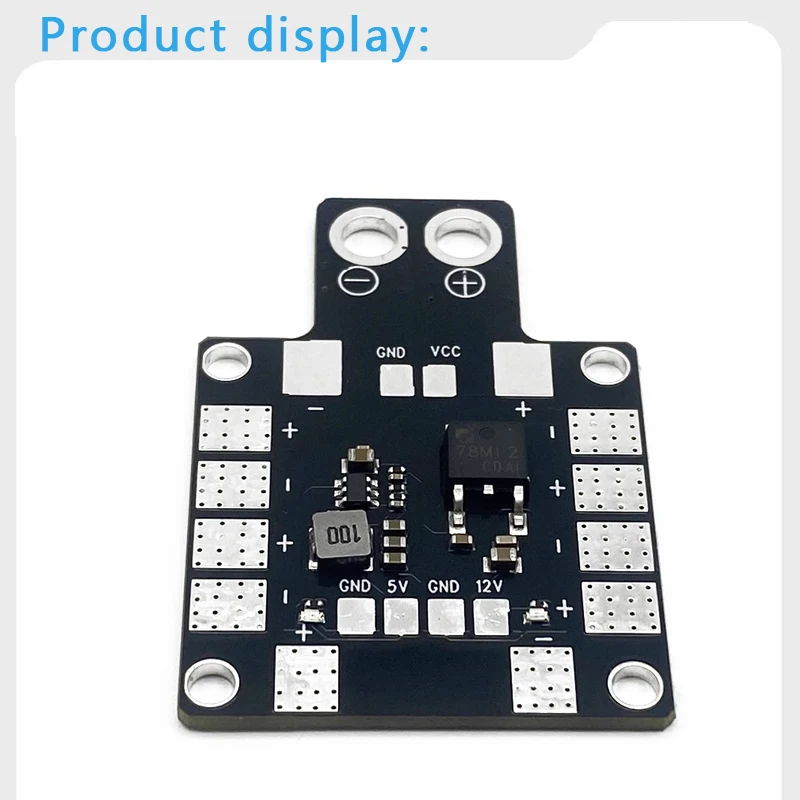 30*30 мм концентратор питания PDB XT60 плата распределения питания с BEC 5 В/12 В для FPV дрона квадрокоптера QAV210 3-4S LiPo батарея совместима