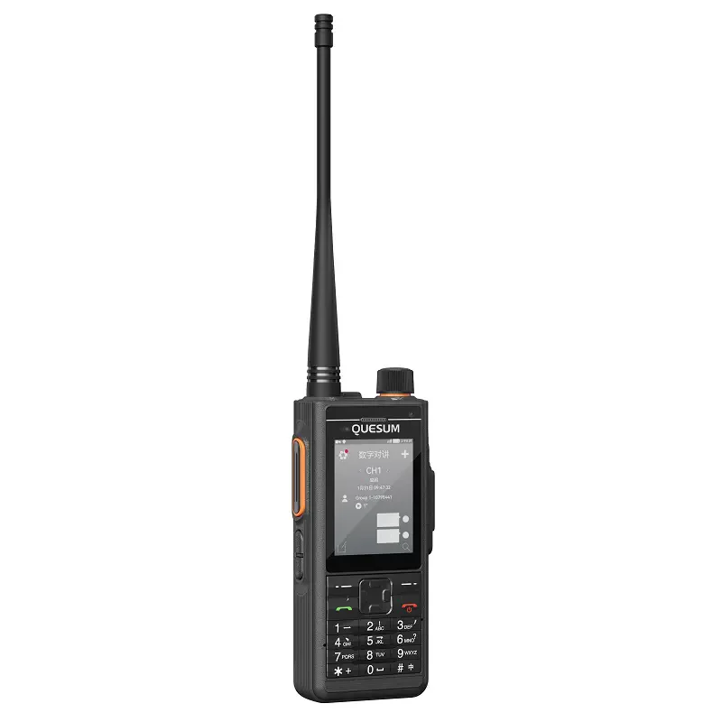 QUANSHENG MAX11 Waterproof GPS Handheld Walkie Talkie Android System High-Tech Two-Way Radio 4G Digital Sim Card PoC+DMR+Analog
