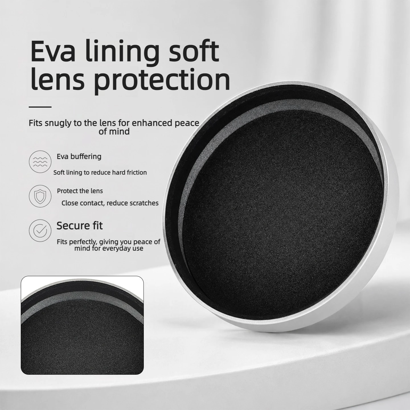 Tapa protectora de lente de al - Lens Cap Vintage reseña y precio
