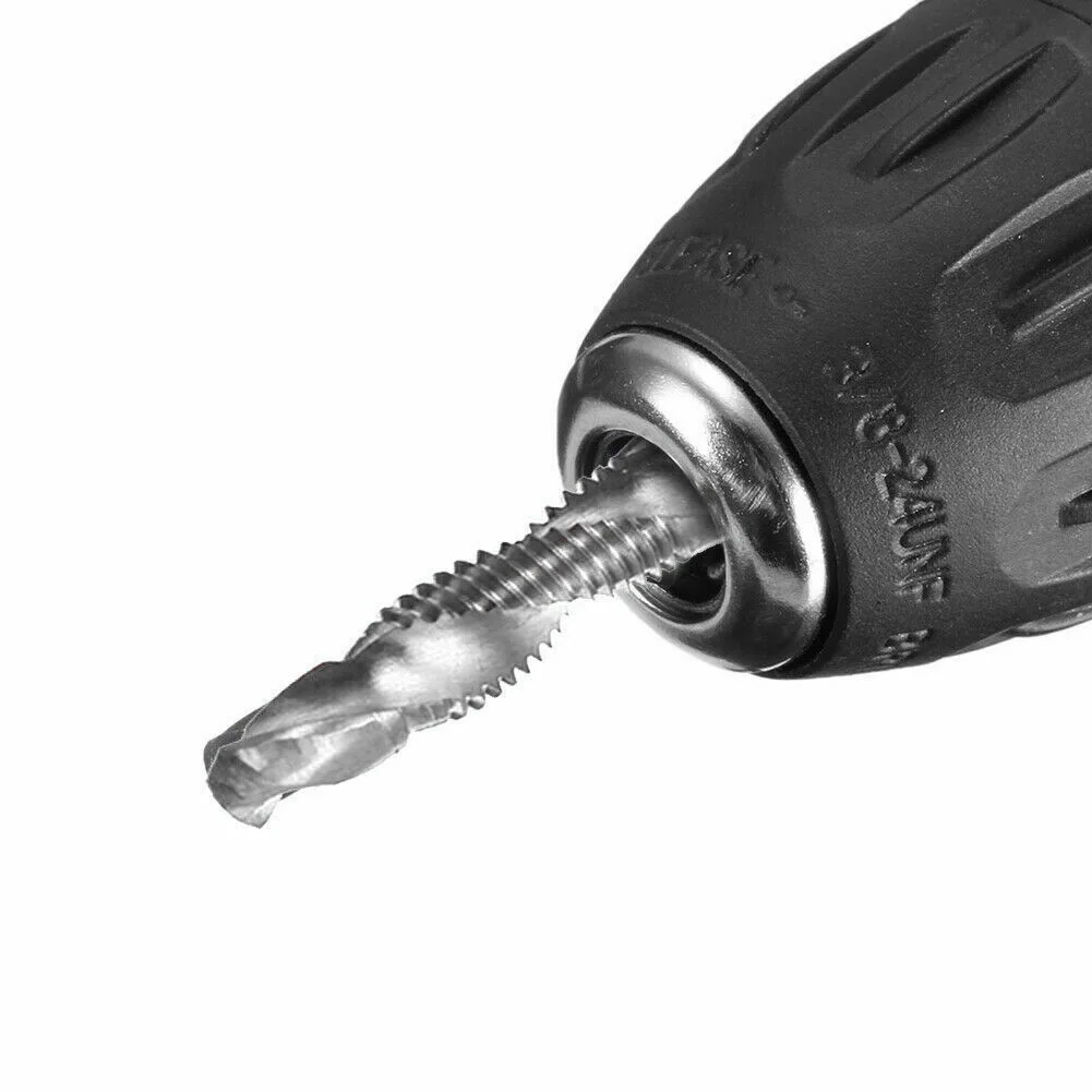 Compound Tap M To M Chip Clearing Compound Tap Drill Spiral Flutes HSS Hole Tapping Chamfering Metric Note Pcs