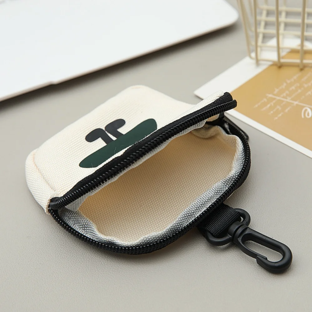 Mini Coin Pouch Compact Cartoon Coin Purse Portable Storage Bag Versatile Charger Case For Work Travel Everyday Use