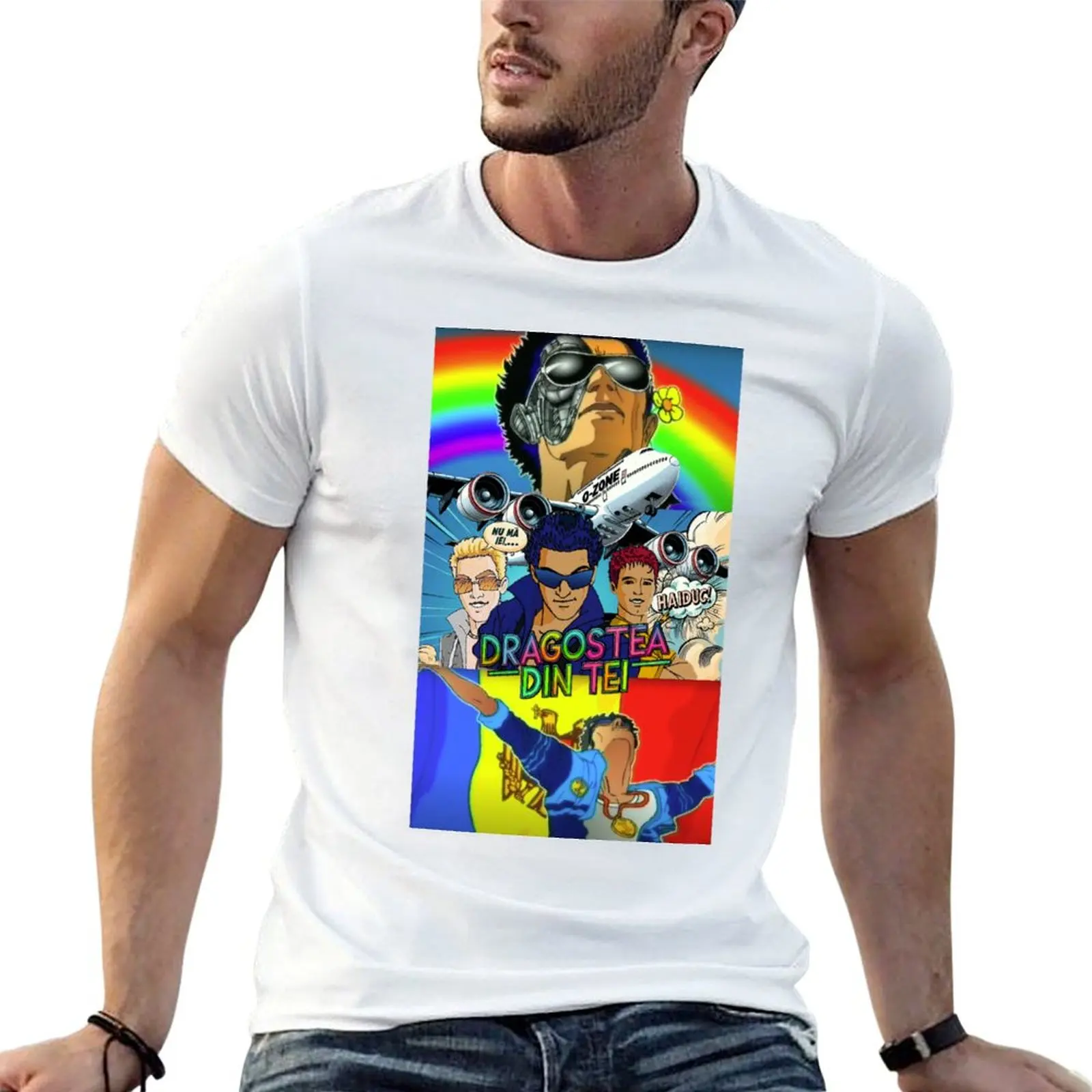 Dragostea Din Tei (Numa Numa Song/Ma-Ya-Hii)-Camiseta de O-ZONE, camisetas divertidas, Camiseta de algodón para hombre, camiseta de verano