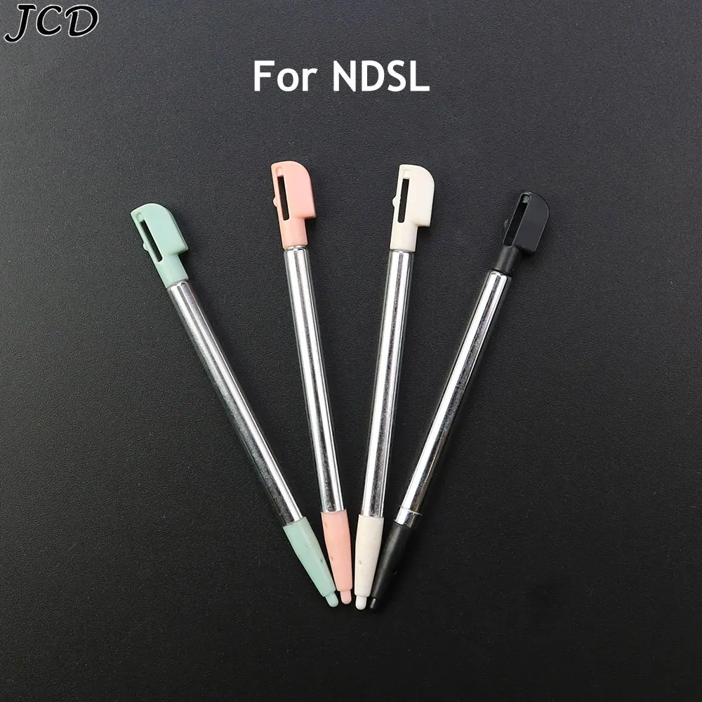 JCD 4Colors Metal Extendable Touch Pen  Stylus Pen Replacement For DS Lite DSL NDSL Touch Pen Game Accessories