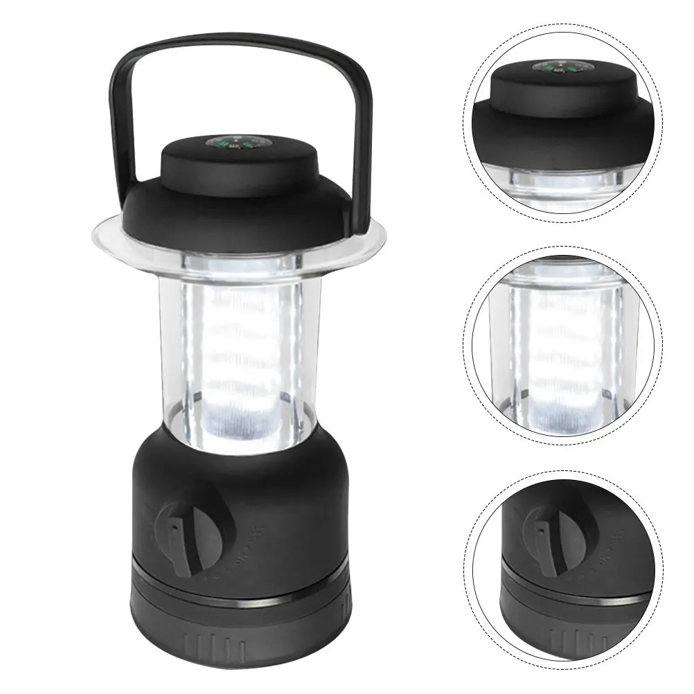 

Водонепроницаемый перезаряжаемый светодиодный фонарь для кемпинга IP65 с крючком и компасом, легкий, ударопрочный, портативный ночник для походов