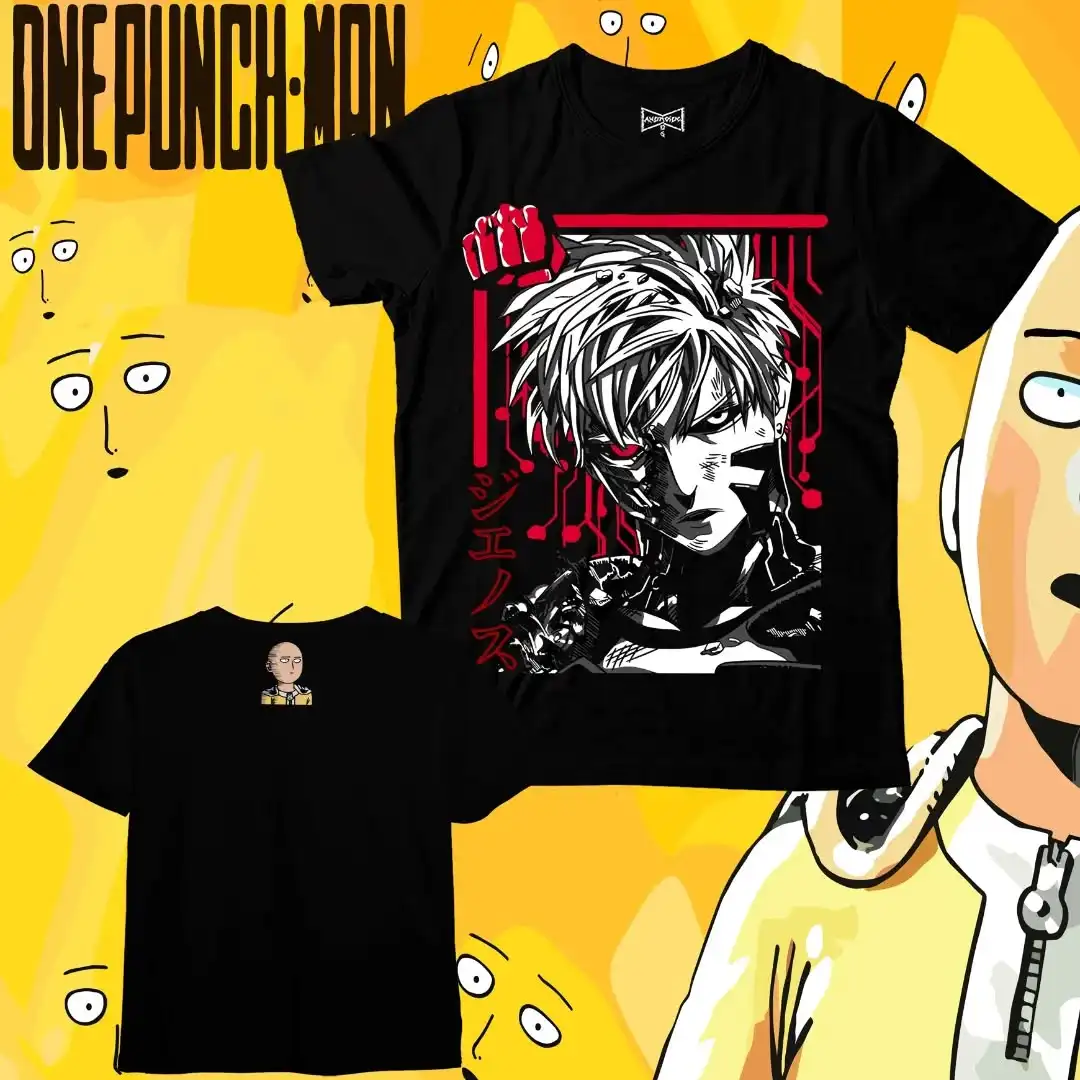 One punch man graphic t shirts y2k top streetwear oversized short sleeve sport cotton anime t shirt harajuku men clothing