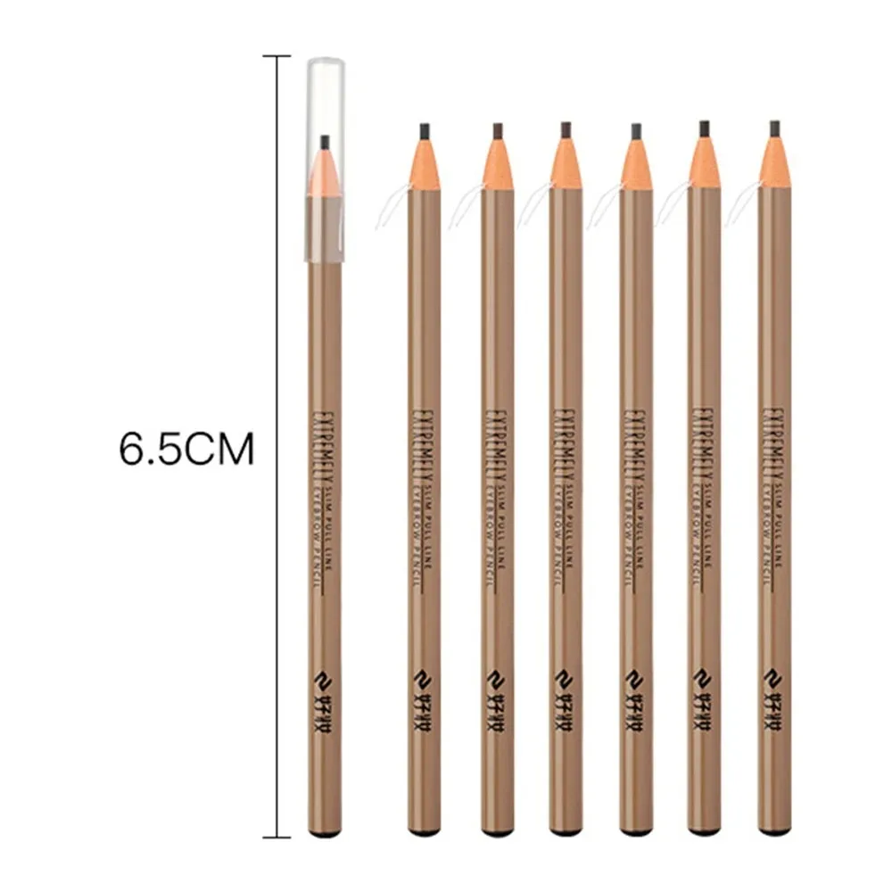 Crayon pour microblading de sourcils, produits de maquillage cosmétiques professionnels, résistant à l'eau, rehausseur de teinte, 2 pièces