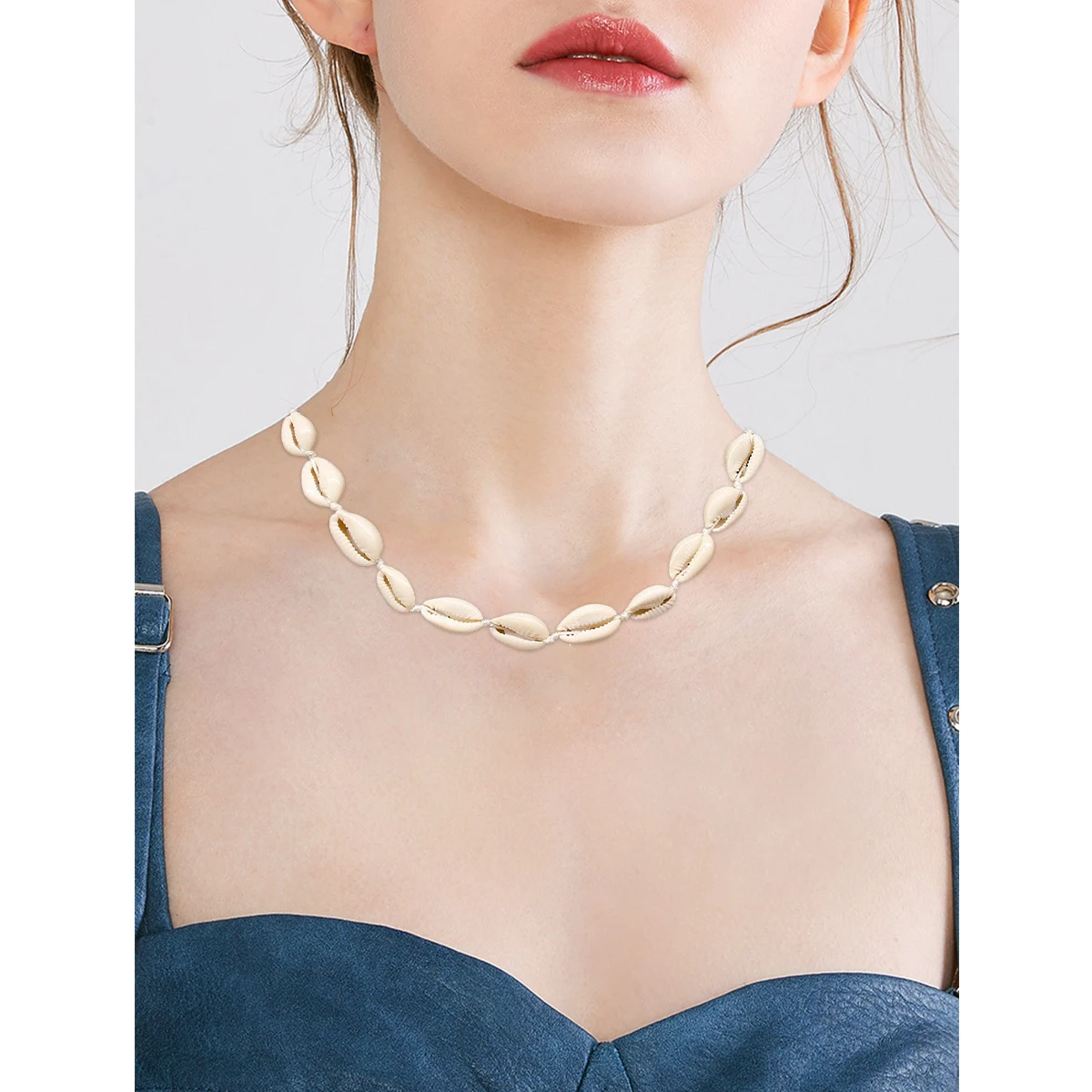 

made Gifts Time Women Alloy Alloy Shell Necklace For Women Use H Made Shell Necklace Jewelry Accessories
