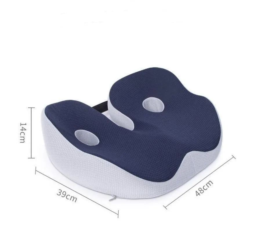 Memory Foam Seat Cushion All-Day Sitting Office Chair Cushion Relief Cushion For Sciatica Relieves Tailbone Pain