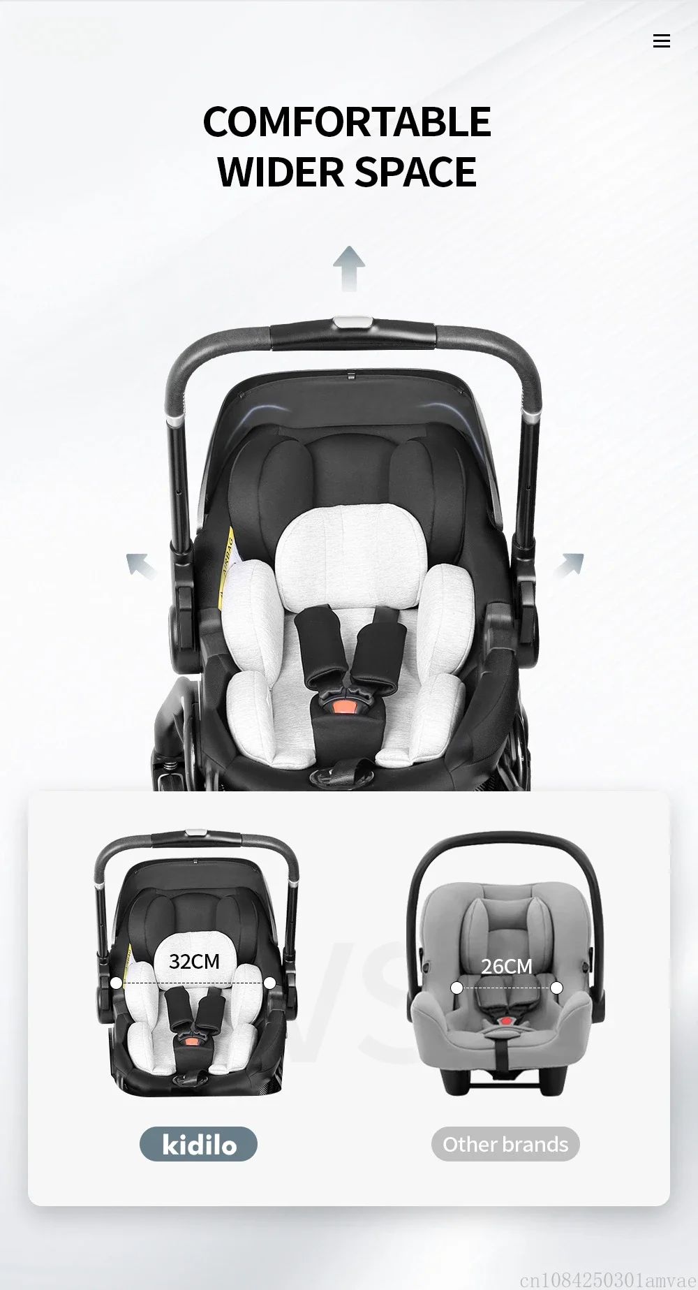 NEUE Baby Kinderwagen 3in1 Neugeborenen Tragbare Kind Auto Sitz Luxus Baby Kinderwagen multifunktionale Baby Wagen zwei-weg EU lager – Detail 10