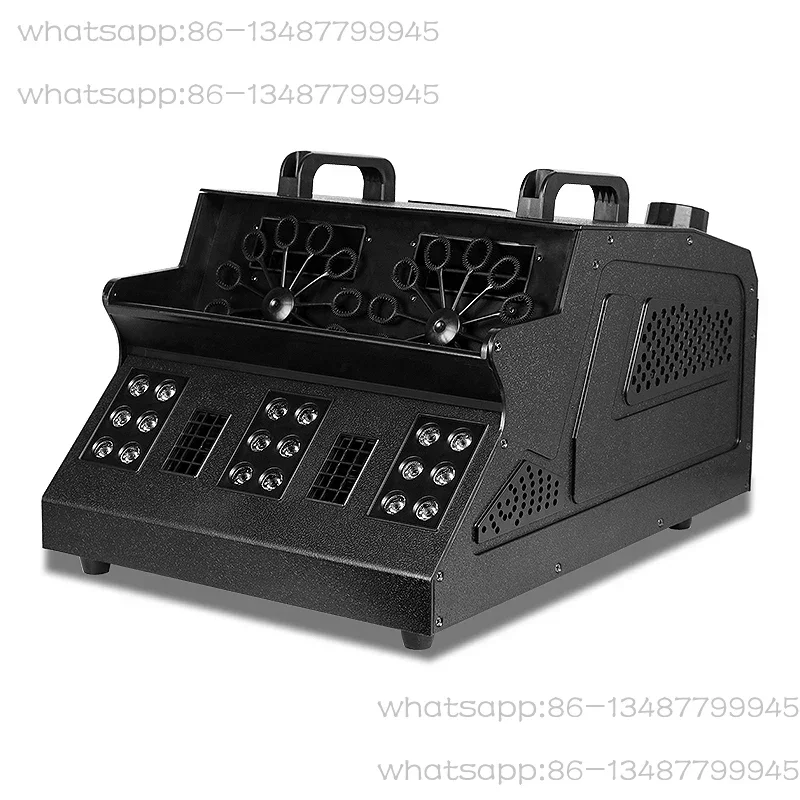 

18 Stück 3 W RGB Bunte LED-Nebelblasenmaschine Für Hochzeitsfeiern, Partyaktivitäten, 1500 W, Rauchblasenmaschine