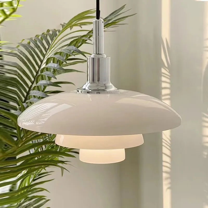 

Denish Classic Glass Pendant Lamp High Quality Ceiling Chandelier Dining Table Kitchen Island Suspension Nordic Hanging Light