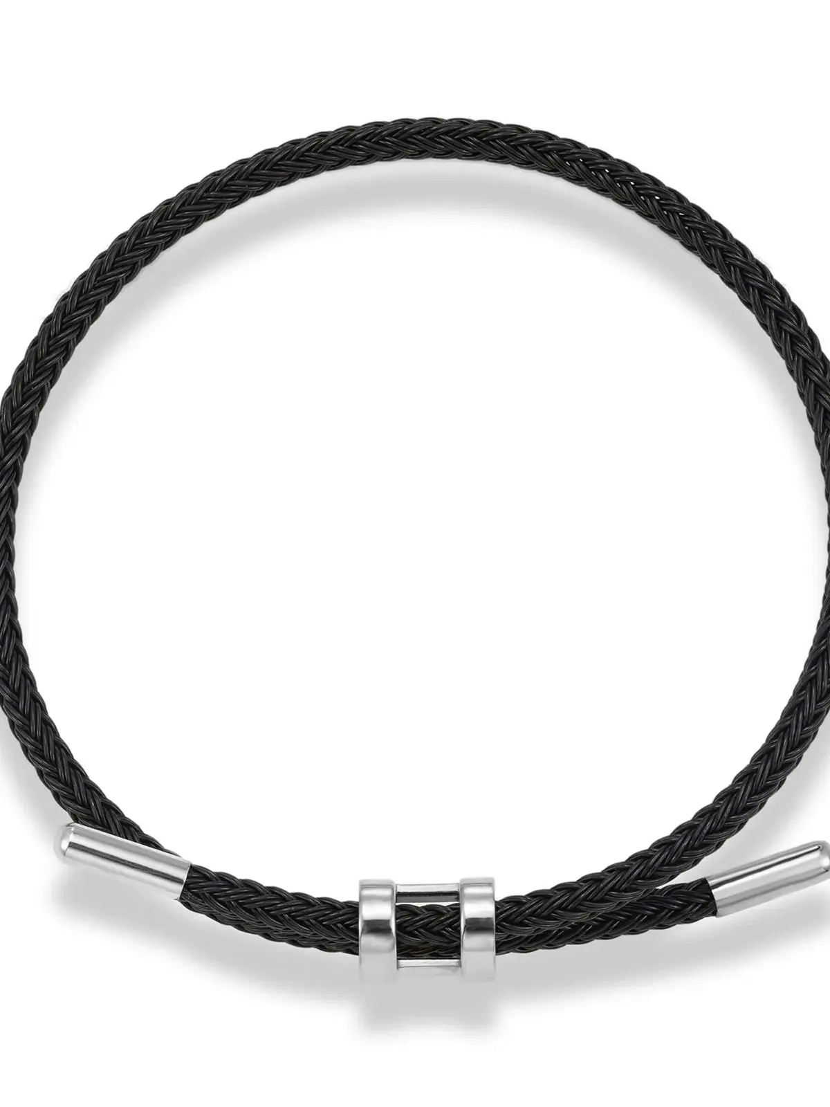 Luxuriöses Mehrfarbiges Handgefertigtes Armband für Damen und Herren Verstellbares Nicht-Verblassendes Edelstahl-Draht Wasserfestes Seil Paar-Schmuck Geschenk