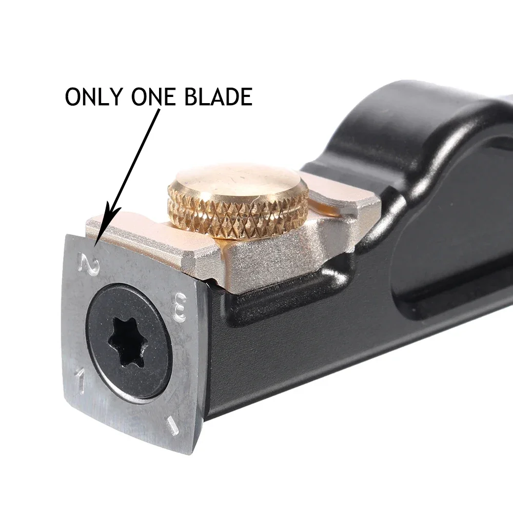 Mini Wood Carbide Insert  Removal Aluminum Alloy Handle Woodworking Toolblades Rounded /Right angle blade