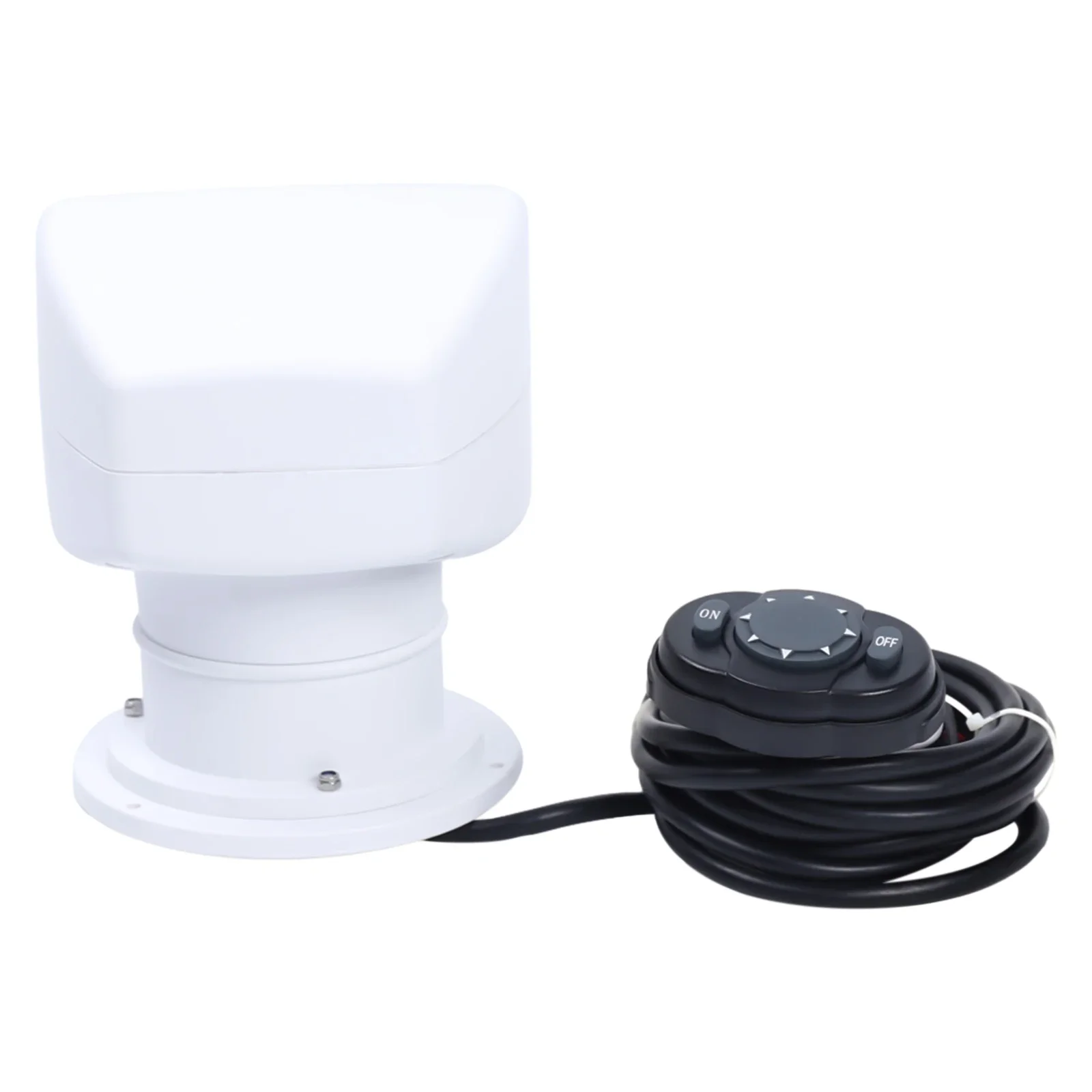 

Projecteur LED pour Bateau Marin, Télécommande, Sauna, 100 W, Yacht, Garde côtière, Bateau de Pêche, Pivotant à 360 °, 2500LM