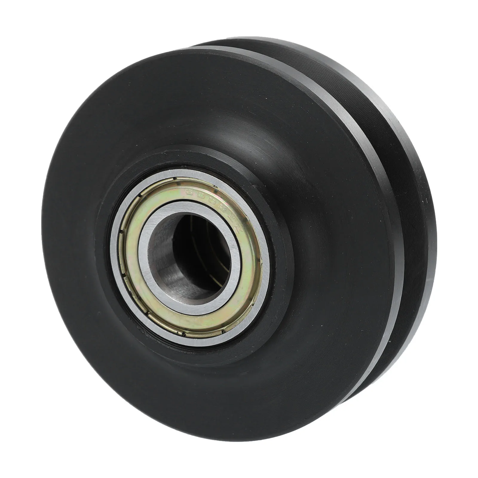 باب الحظيرة بكرة دوارة سميكة الثقيلة عجلة السكك الحديدية المعلقة السلس مزلق مقاومة للاهتراء عجلة الباب الدوارة النايلون للمنزل #6