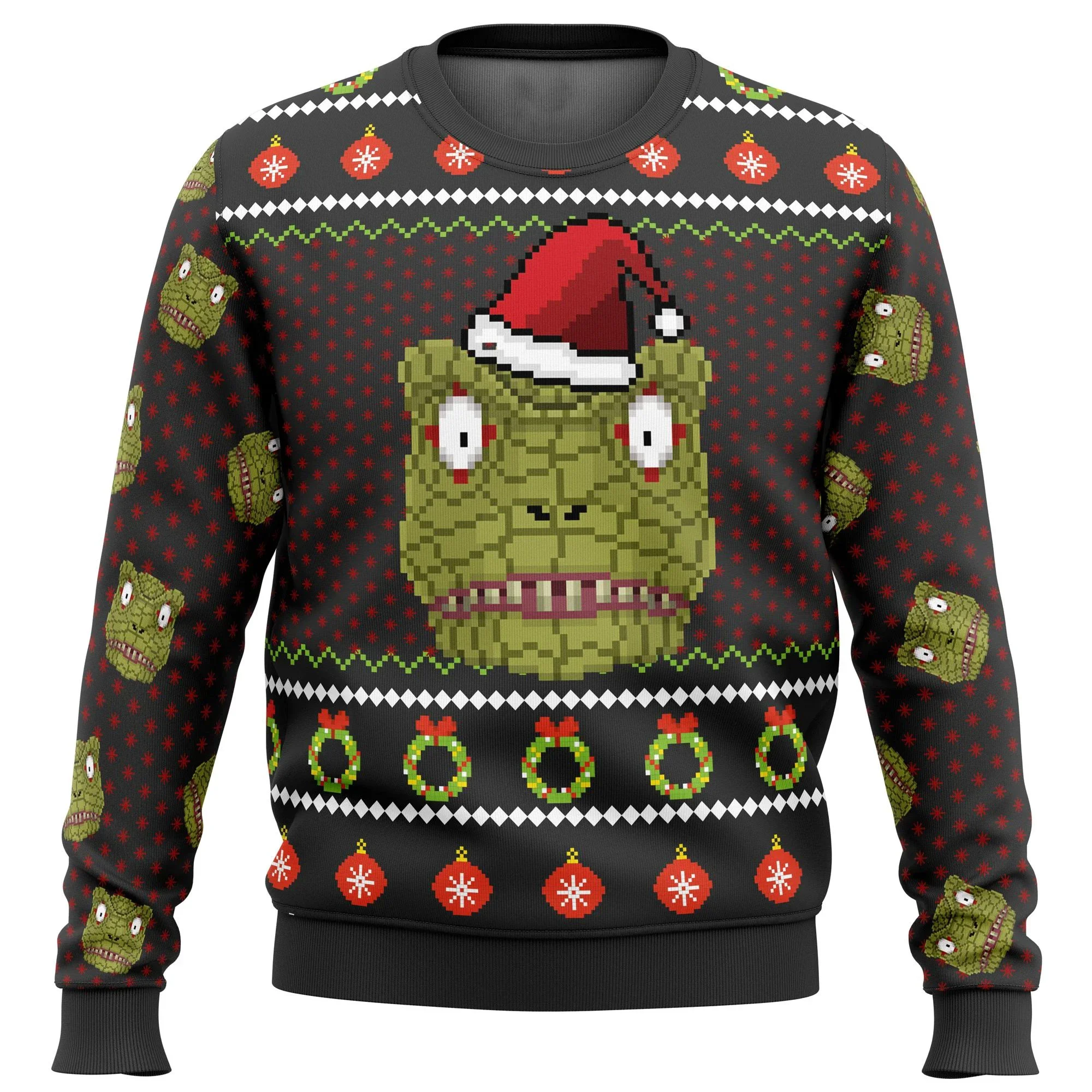 

Kaiman Dorohedoro Ugly Christmas Sweater Gift Santa Claus Pullover Men 3D Sweatshirt And Top Autumn And Winter Clothi