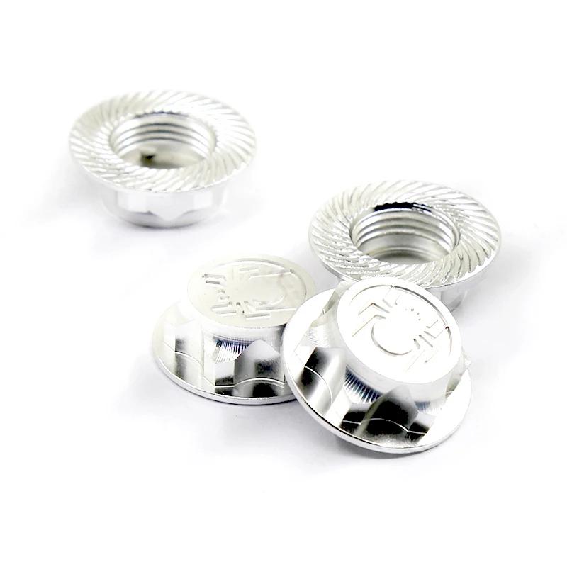 4Pcs Aluminium Wheel Hub Cover 17Mm HEX Nut For RC 1:8 Model Car Wheel Cover