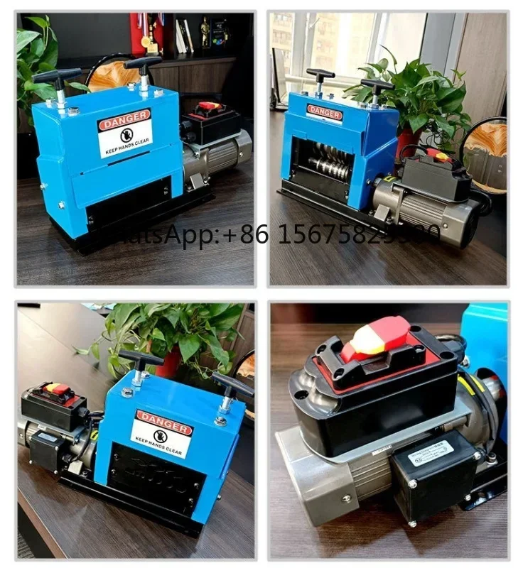 7 Holes Cable Stripper 1-25mm Electric Copper Wire Stripping Machine 038