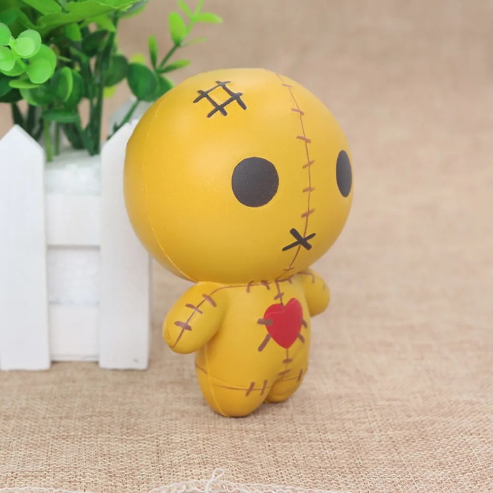 

Slow Rising Scented Voodoo Dolls Ghost Kawaii Squeeze Toys Exquisite Halloween Doll Cute Yellow Vent Soft Doll